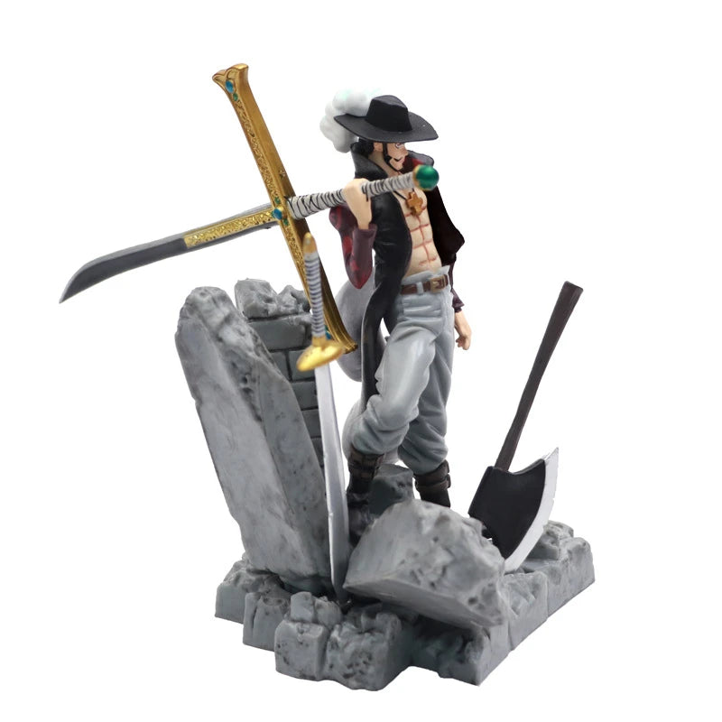 One Piece Dracule Mihawk Battle Action Figure