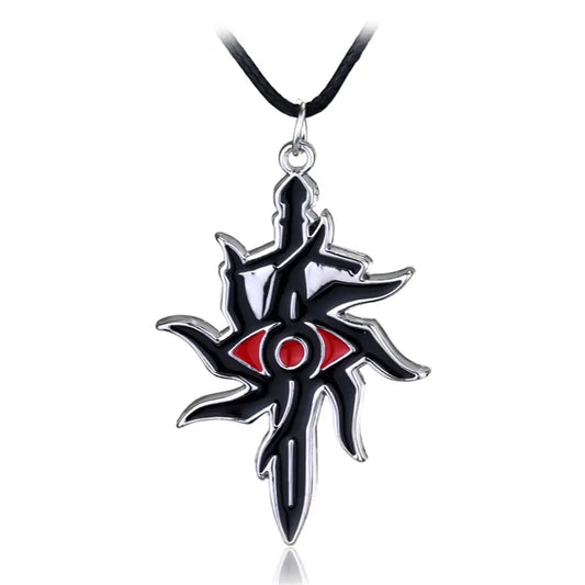 Sharingan Sword Rope Chain Necklace