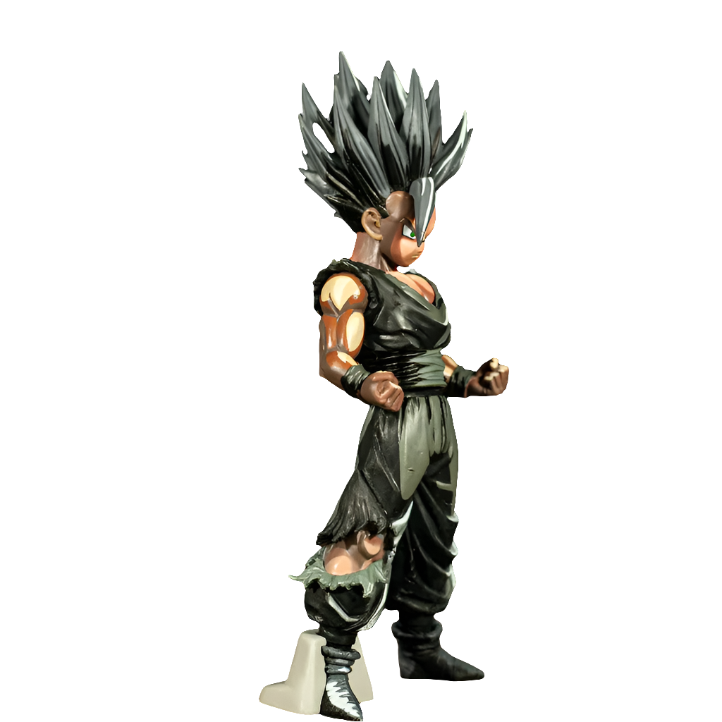 Son Gohan Super Saiyan Wufan Hei Comic Style Figure