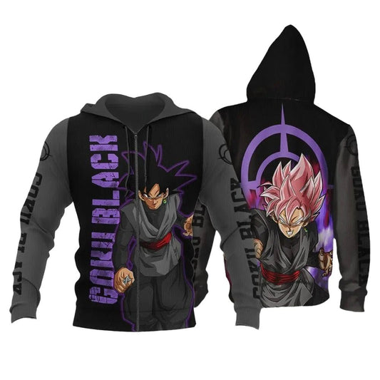 Dragon Ball Goku Black Rose hoodie - Animezing